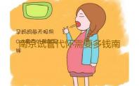 南京试管代怀需要多钱南京试管婴儿医院推荐‘b超胚囊数据看男女’